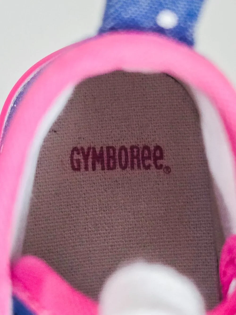 Gymboree 2017 Everyday Basics Toddler Girls High Top Sneakers Size 6 Shoes